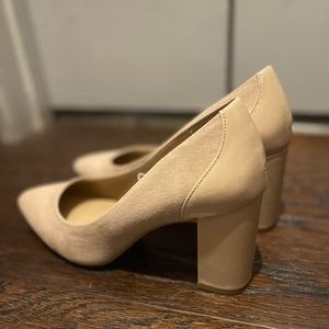 Beige pumps!